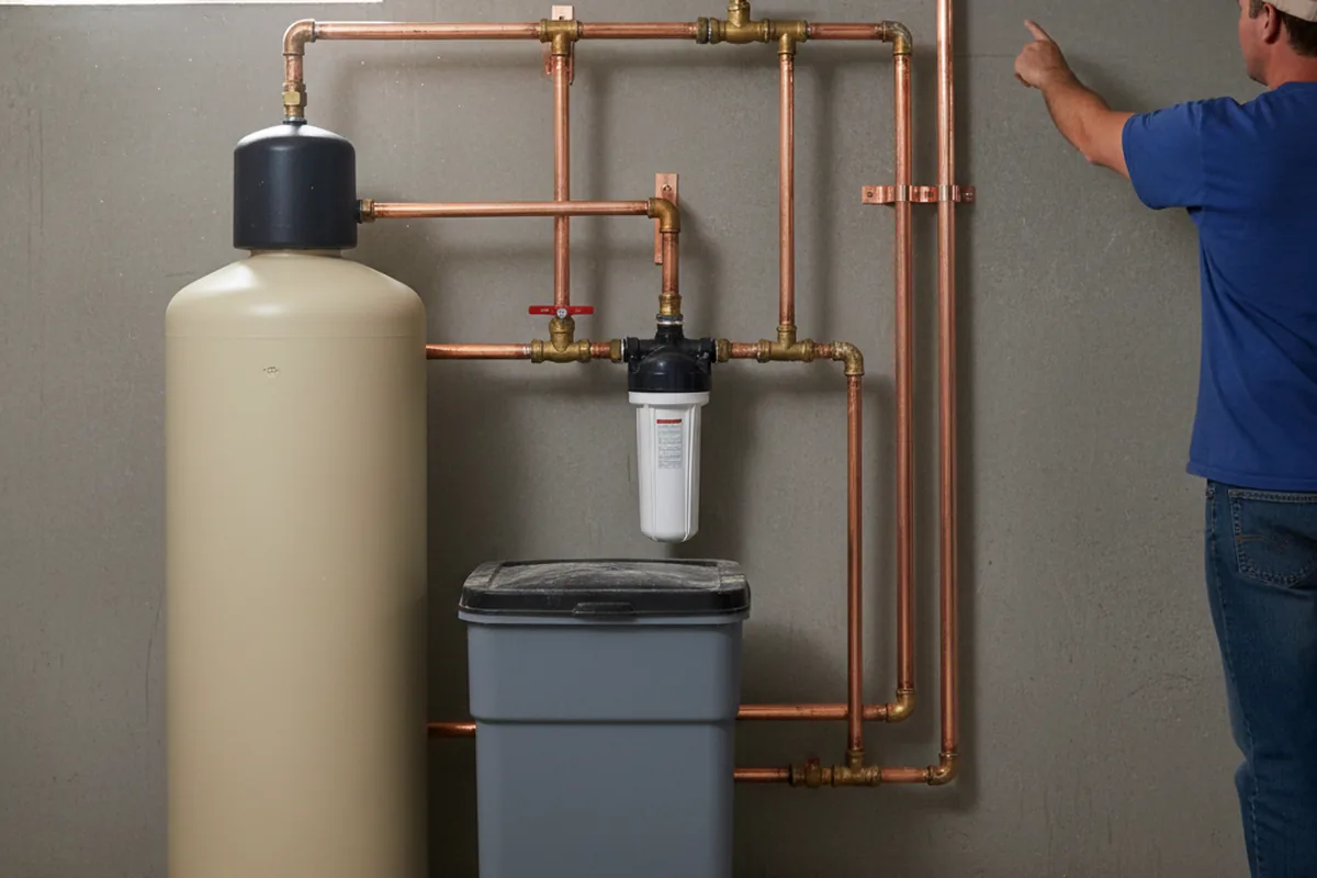 Whole-house water treatment system installed in Pinehurst